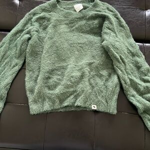 The green sweater from Abercrombie and Fitch kids size 11